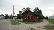 Former West Branch train depot
