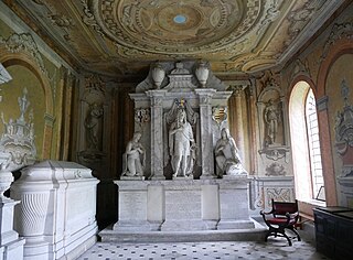 <span class="mw-page-title-main">Chandos Mausoleum</span> Part of St Lawrence Whitchurch in Harrow, London