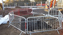 The cellar of the Whittlesey Workhouse as discovered during building work in November 2011. The workhouse was situated towards the front of the site, now occupied by the school car park. Whittlesey Workhouse cellar.jpg