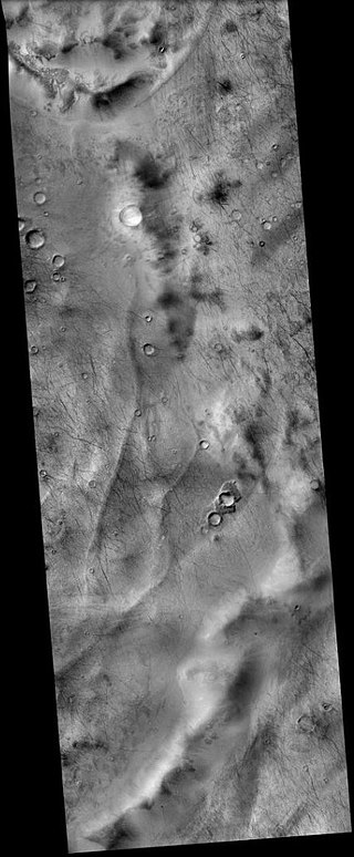 Lau (crater) crater on Mars