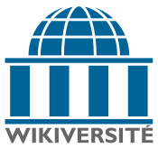 Wikiversity logo 2017 fr.svg