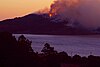 The fire at about 7 a.m. on October 13, 2008 Wildfire on Angel Island com.jpg