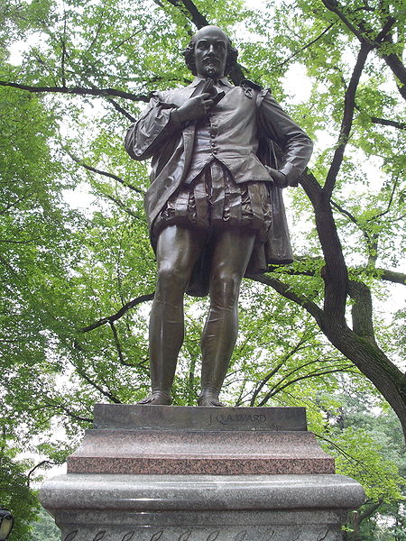 File:William Shakespeare Statue, Central Park, NYC.JPG