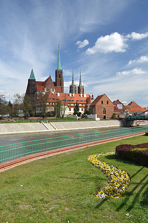 Wrocław (Breslau), Silesia - Ostrów Tumski (Dominsel)