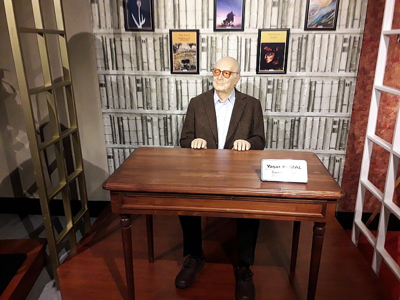 File:Yılmaz Büyükerşen wax Museum (Yaşar Kemal).jpg