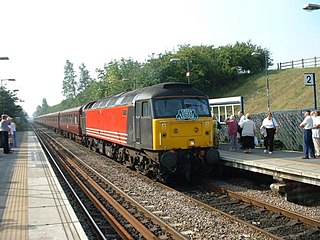 Northallerton–Eaglescliffe line Railway line in England