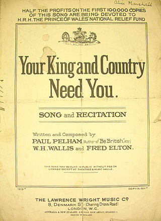 <span class="mw-page-title-main">Your King and Country Need You (Pelham)</span>