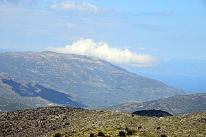 Hora Zavitsa, jihozápadní strana, Arcadia, Řecko.jpg