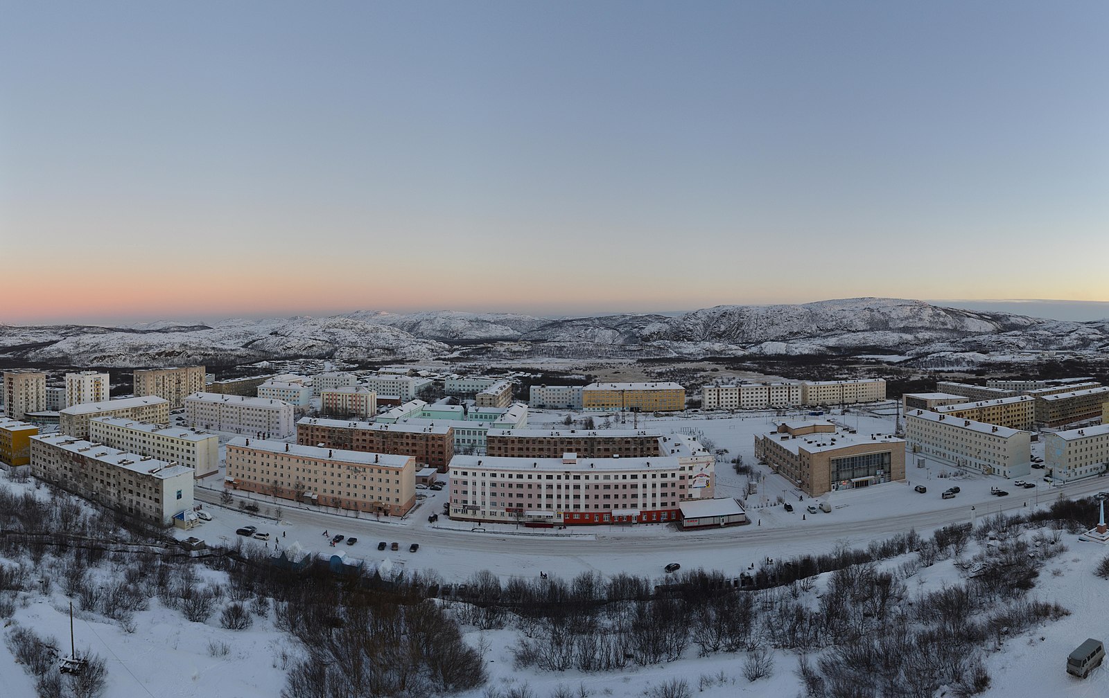 Зато Заозерск Мурманской области