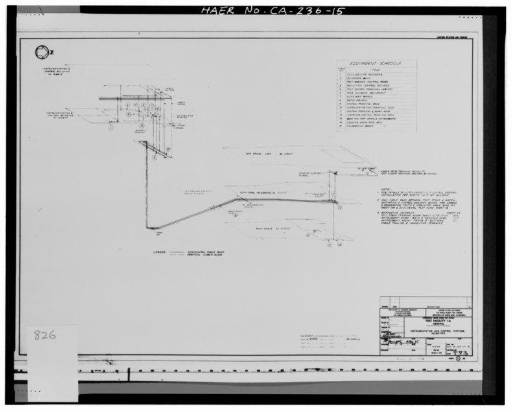 File:"GENERAL, INSTRUMENTATION AND CONTROL SYSTEMS, ISOMETRIC." Test Area 1-120. Specifications No. ENG04-353-55-72; Drawing No. 60-09-12; sheet 6 of 148; file no. 1320 HAER CAL,15-BORON.V,4-15.tif