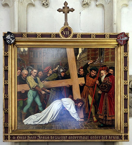 File:'s-hertogenbosch, sint jans, interno, via crucis ottocentesca 01.jpg