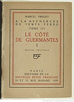 Vignette pour Le Côté de Guermantes