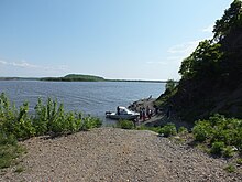 Амурск, речное такси в село Вознесенское.