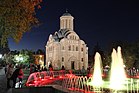 Ночной вид на Пятницкую церковь Чернигов.jpg