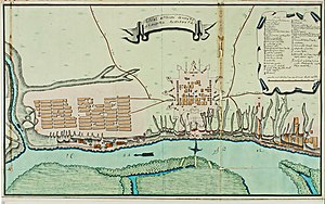 Rostov na Donu plan kreposti Dmitriy Rostovskogo 1768.jpg