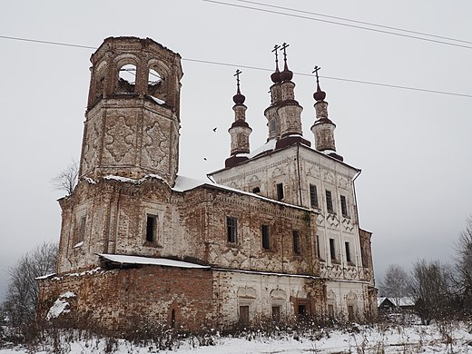 149. Церковь Воскресения Христова, Варницы, Тотьма Автор — Maryana.mix