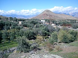 View of the village of Tashvir