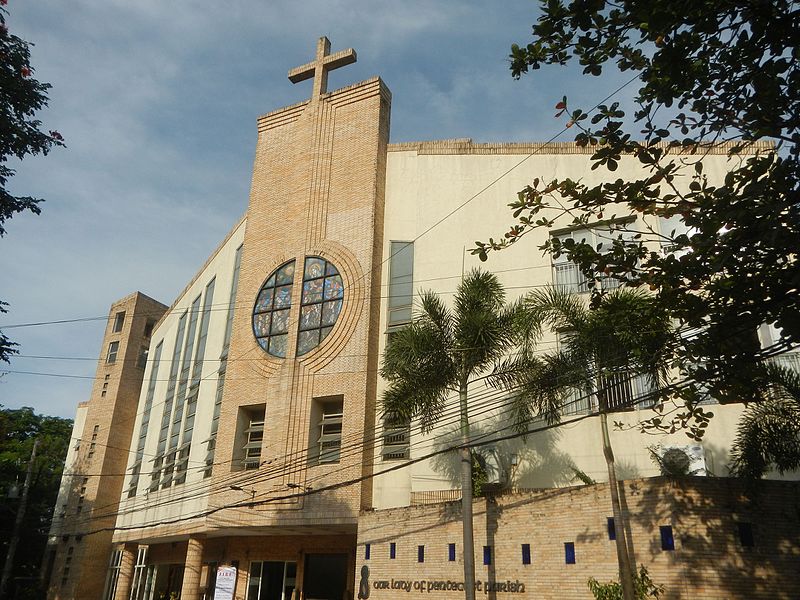 File:0260jfOur Lady of Pentecost Parish Church Quezon City Loyola Heightsfvf 35.jpg