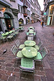 File:043 St. Gallen, Switzerland - sidewalk cafe.jpg
