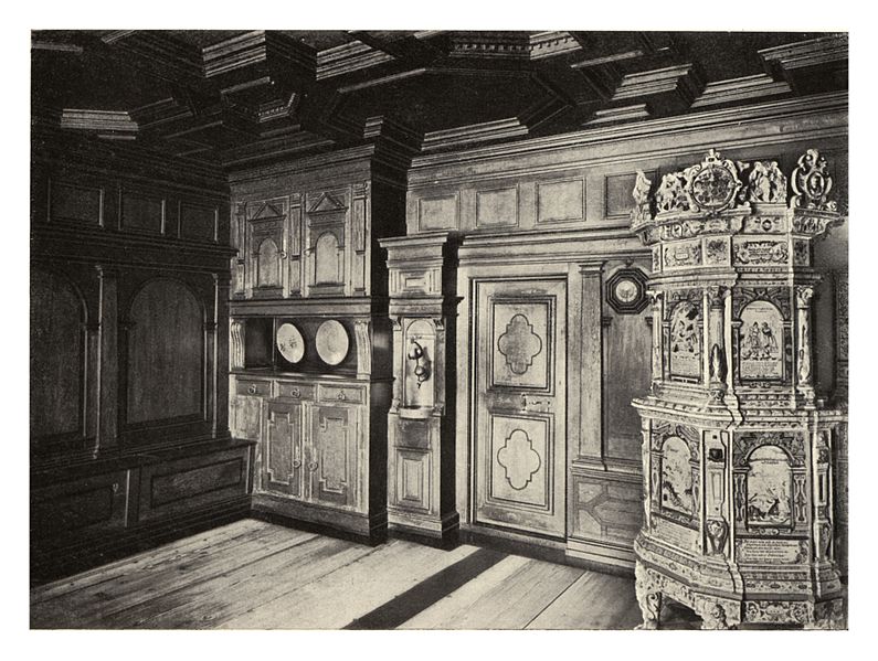 File:066 Biasca (Kt. Tessin). — Zimmer aus der 1587 datierten Casa Pellanda.jpg