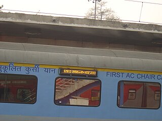 <i>Amritsar Shatabdi Express</i> Shatabdi Express train in India