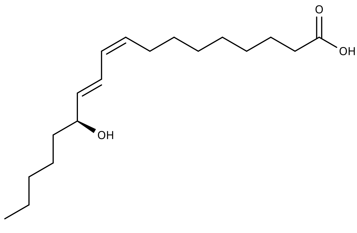 Файл 13. 13 Hydroxyoctadecadienoic acid. Цис 9 октадекадиеновая кислота. 9-Цис-,12-цис-октадекадиеновая кислота.. 9 12 Октадекадиеновая кислота.