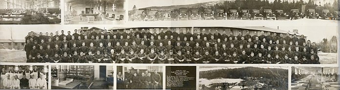 154th Co.. CCC, Eagle Lake Camp NP-1-Me. Bar harbor Maine, February 1940