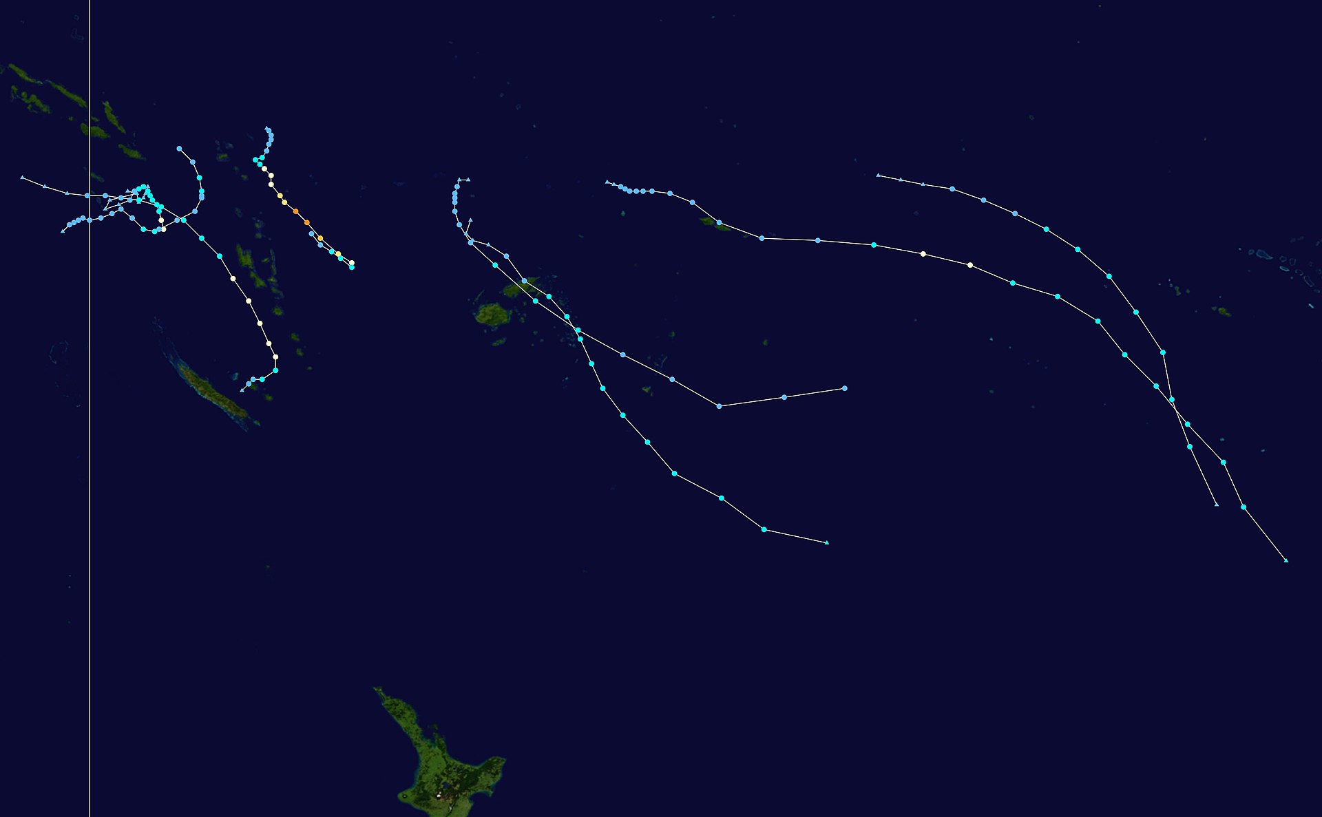 2006－2007年南太平洋熱帶氣旋季 - 維基百科，自由的百科全書