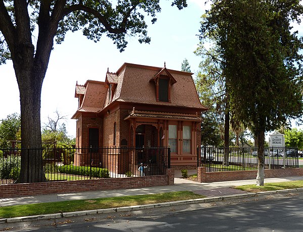 The NRHP-listed Zalud House is a former private home, now a museum.