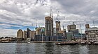 International Towers Sydney under construction in April 2015.