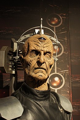 Davros, creator of the Doctor's deadliest enemies, the Daleks, first appeared in 1975