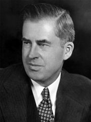 Former vice president Henry A. Wallace from Iowa