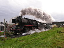 50 3552 in steam as the "Teddybear Express" on the Nidder Valley Railway 50 3552-2 Teddy-Express-Niddertalbahn.jpg