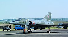A French Air Force Mirage IV 61 CH an AMD Mirage IVP of ERS 01.091 GASCOGNE based at BA118 Mont de Marsan (3217543107).jpg