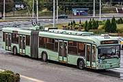 English: AKSM-333 trolleybus. Minsk, Belarus Беларуская: Тралейбус АКСМ-333. Мінск, Беларусь Русский: Троллейбус АКСМ-333. Минск, Беларусь