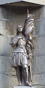 Statue von Jeanne d'Arc d'Abbeville