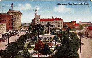 <span class="mw-page-title-main">Alamo Plaza Historic District</span> Historic district in Texas, United States