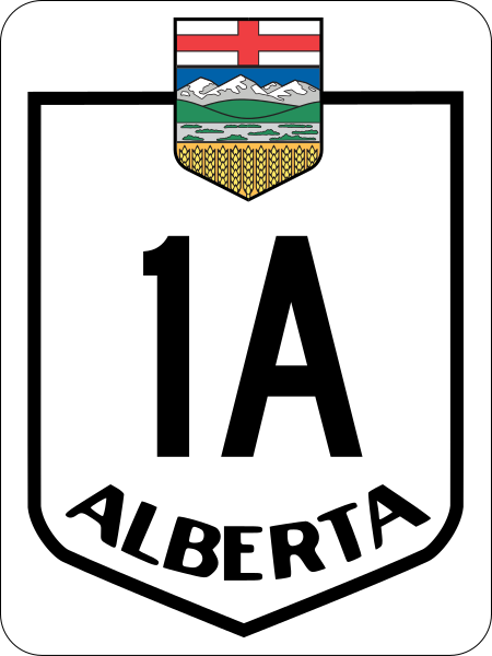 File:Alberta Highway 1A (1960s).svg