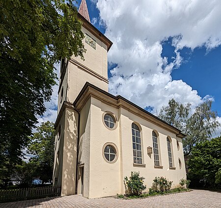 Altenmünster, Peter und Paul Kirche, Seitenansicht (retouched)