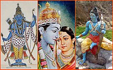 An image collage of Hindu deity Rama.jpg