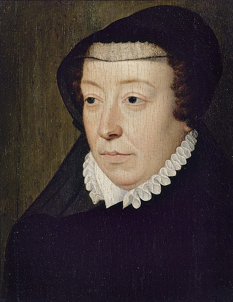 File:Anonymous - Portrait de Catherine de Médicis (1519-1589), reine de France - P2127 - Musée Carnavalet.jpg