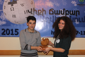 Armenian Wikipedia Cup (Both winners are Education program students)
