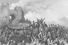 Assault on Delhi and capture of the Cashmere Gate, 14 September 1857 Attack1857.jpg