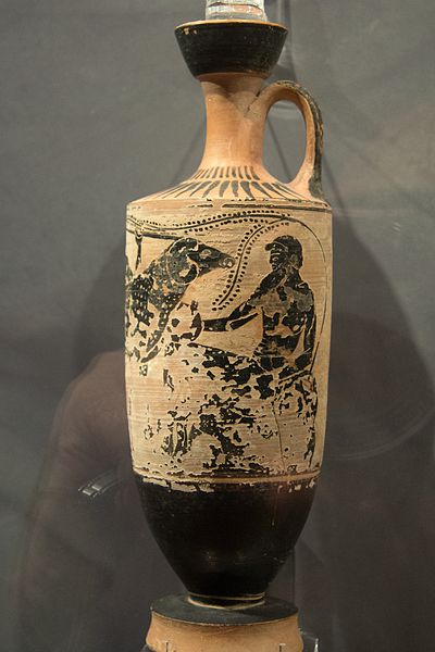 File:Attic black-figure lekythos, Odysseus,Theseus Painter, 500 BC, AshmoleanM, AN 1934.372, 142476.jpg