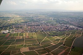 Aerial view of Büdesheim