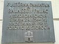 Balassov palác, Panská, Bratislava