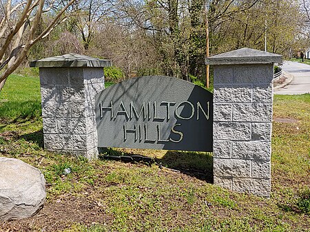 Baltimore Hamilton Neighborhood Sign 2021