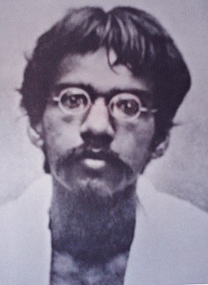 Barindra Kumar Ghosh, was one of the founding members of Jugantar and younger brother of Sri Aurobindo.