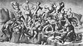 Aristotile da Sangallo After Michelangelo, The Battle of Cascina label QS:Len,"The Battle of Cascina" label QS:Lpl,"Bitwa pod Casciną"