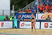 Deutsch: Beachhandball Europameisterschaften 2019 (Beach handball Euro); Tag 6: 7. Juli 2019 – Frauenfinale, Dänemark-Ungarn 2:0 (18:12, 23:22) English: Beach handball Euro; Day 6: 7 July 2019 – Women's Final – Denmark-Hungary 2:0 (18:12, 23:22)